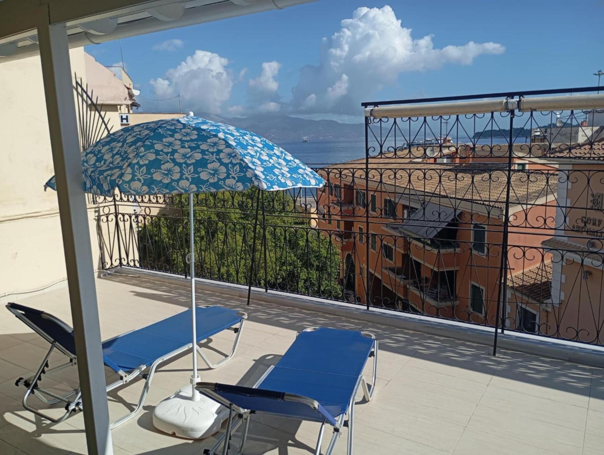Apartament Kiki'S Penthouse Corfu  Zewnętrze zdjęcie